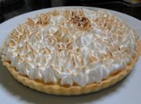 Tarte au citron meringuée maison