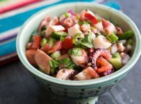 Poulpe à l’italienne : delizioso insalate di polpo !