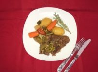 Jardinière de légumes au bœuf