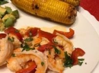 Crevettes à la mexicaine (4 personnes)